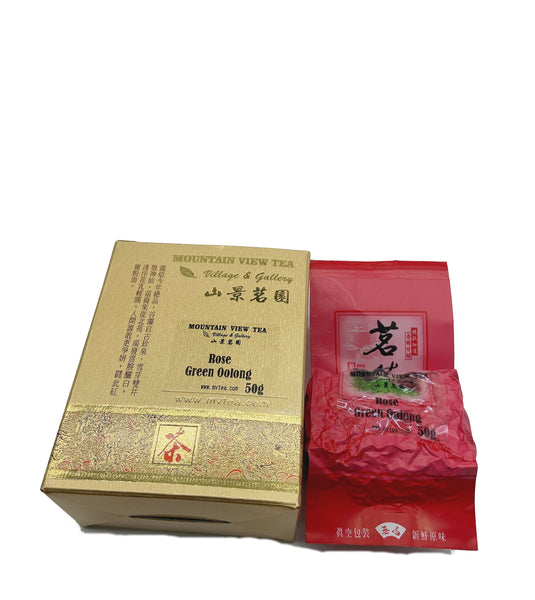 Rose Green Oolong Tea