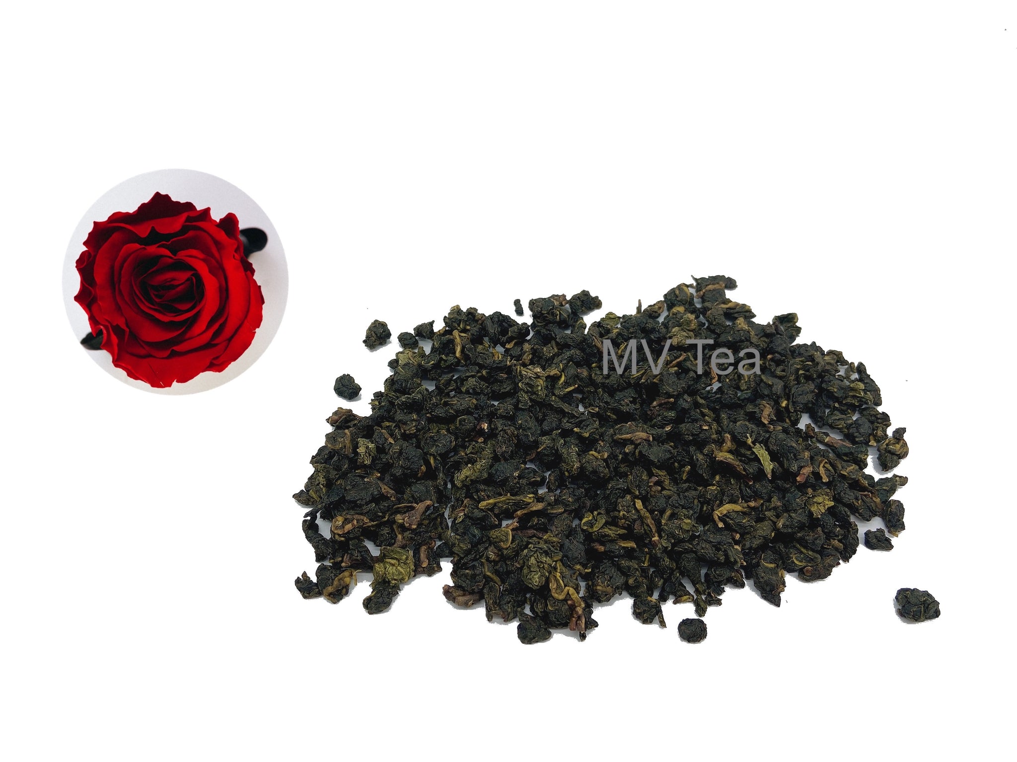 Rose Green Oolong Tea